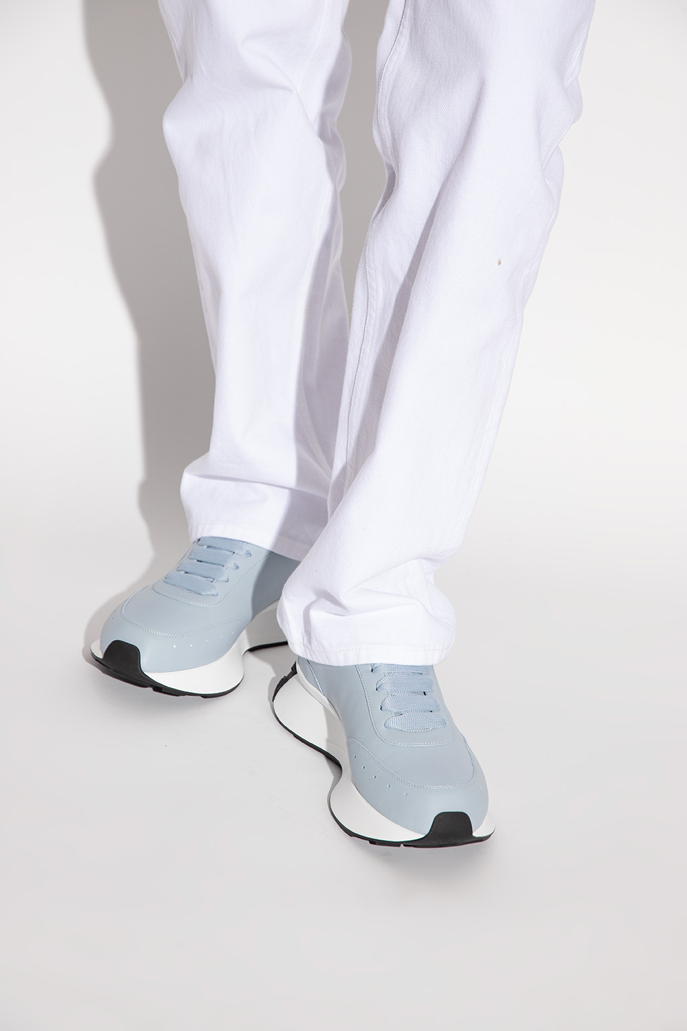 Alexander Mcqueen Sprint Runner Low-top Sneakers In Multi