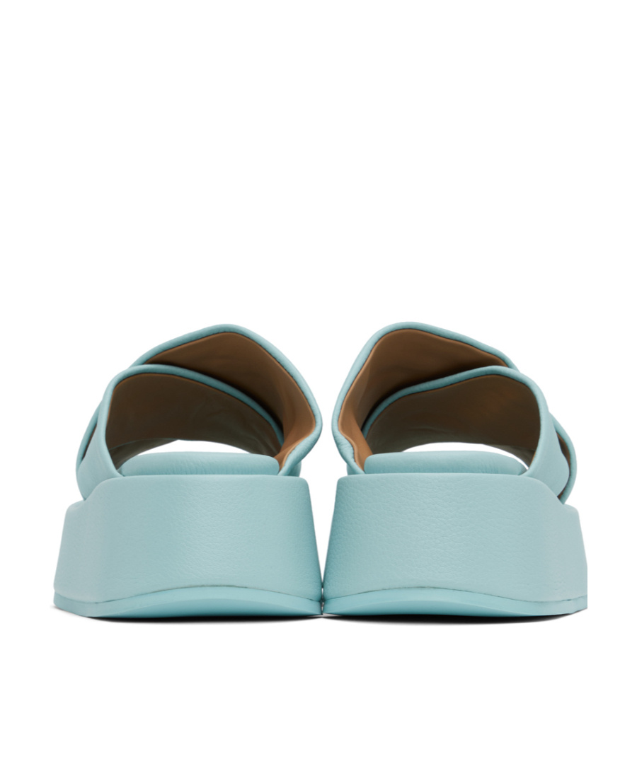 Marsèll Chunky Platform Slip-on Sandals In Blue