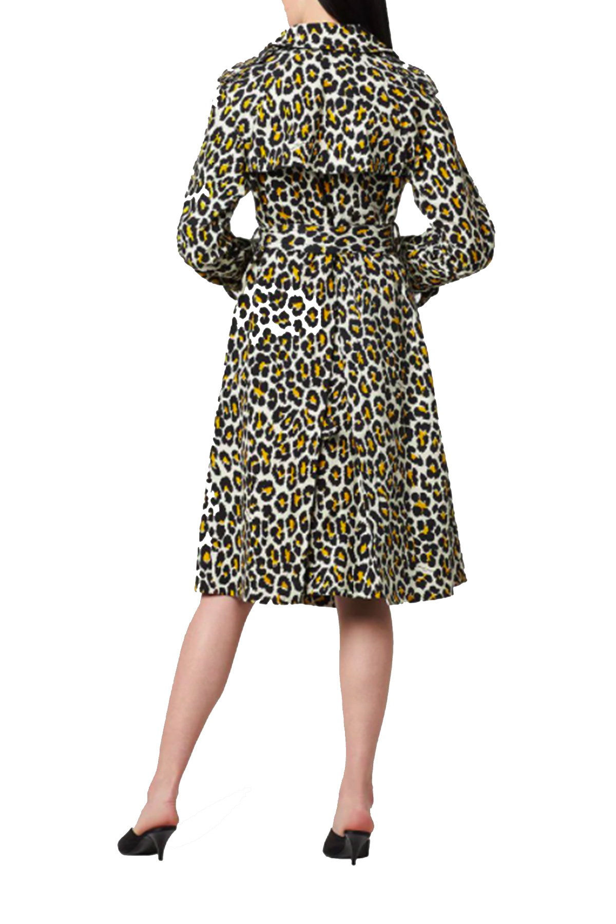 Marc Jacobs Leopard-print Trench Coat In Animal Print