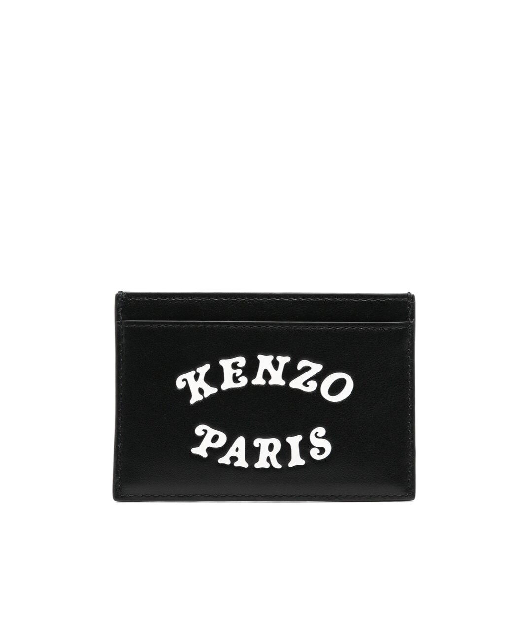 Kenzo Logo-embossed Card Holder In Black