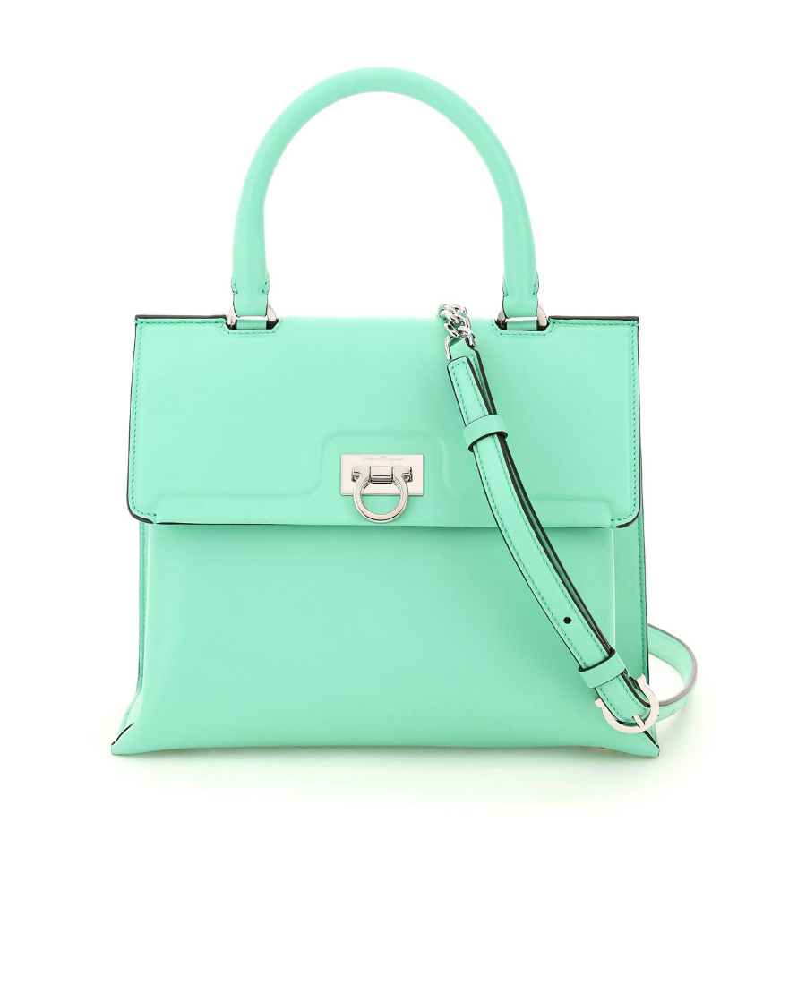 FERRAGAMO TRIFOLIO SMALL SHOULDER BAG