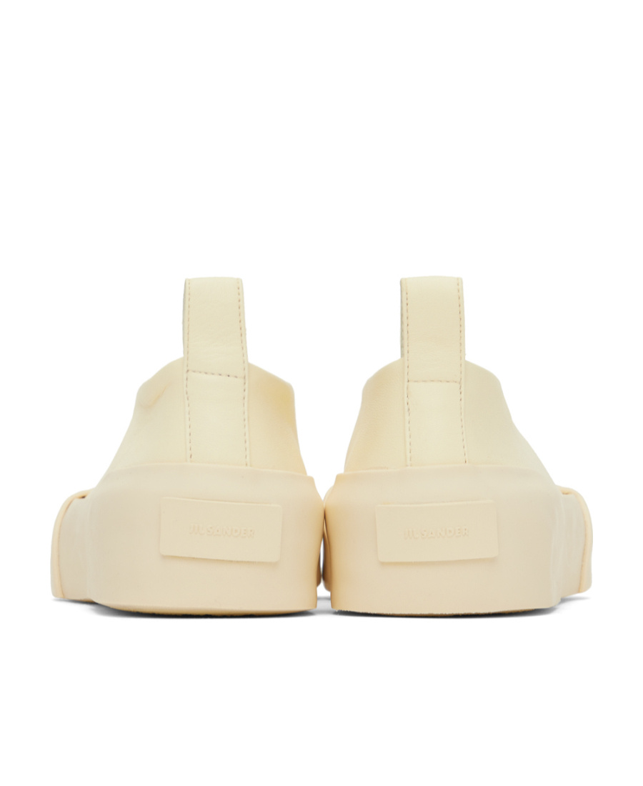 Shop Jil Sander Low-top Sports Shoes In Nude