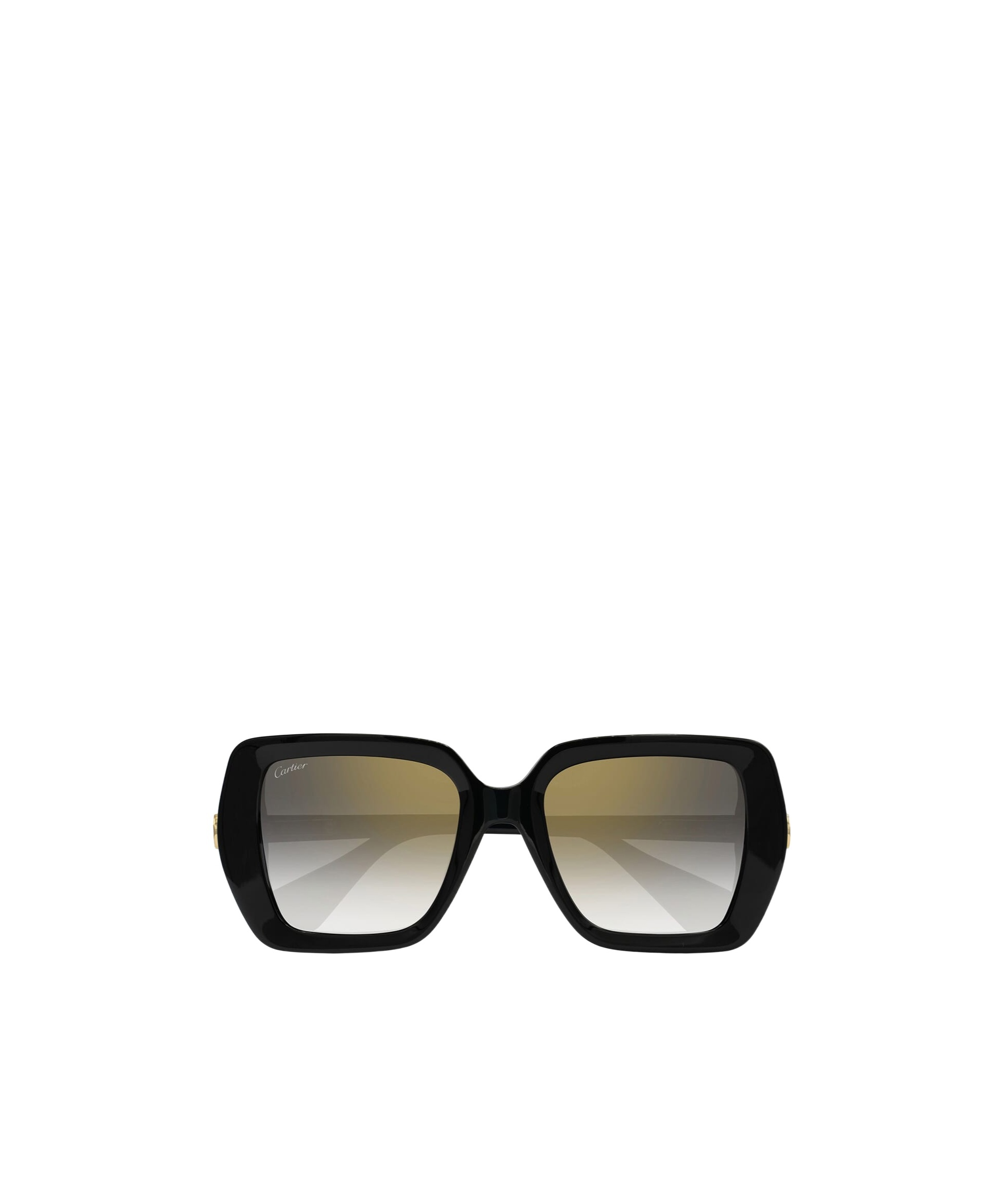 Cartier C De Sunglasses In Black