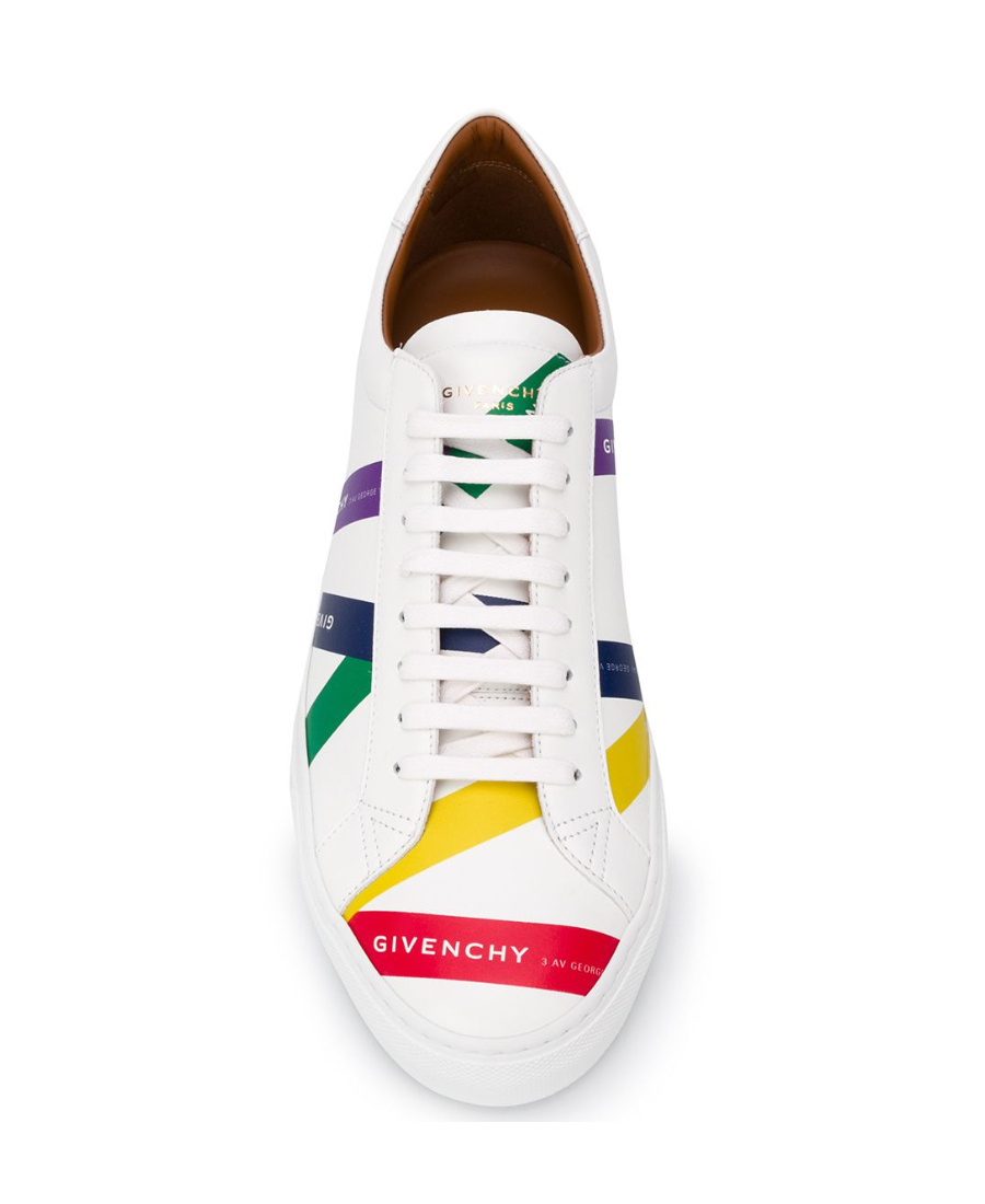 Givenchy Urban Street Logo Sneakers In White