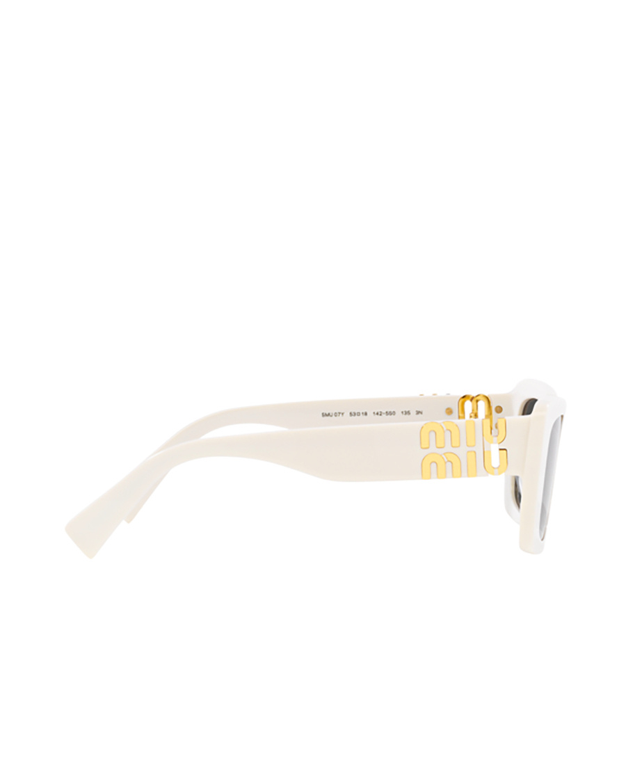 Miu Miu Square Sunglasses In Black