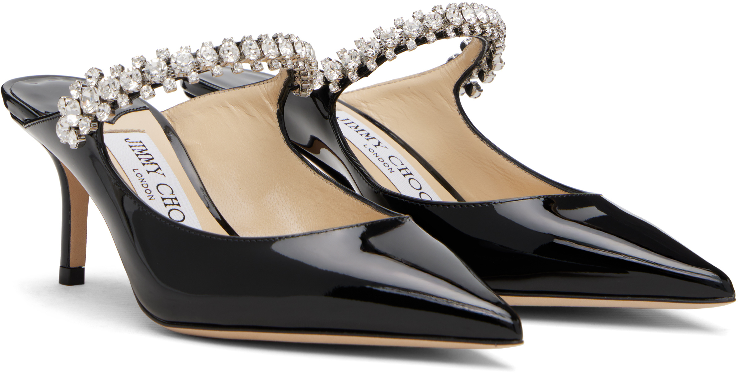 Jimmy Choo 65mm Bing Mules In Black