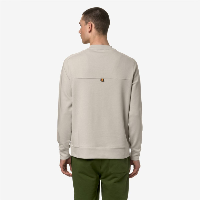 K-way Medine Logo Crew Neck Sweatshirt In Nude