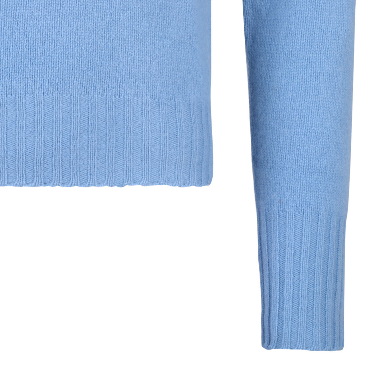 Drumohr Long-sleeved Sweater In Blue
