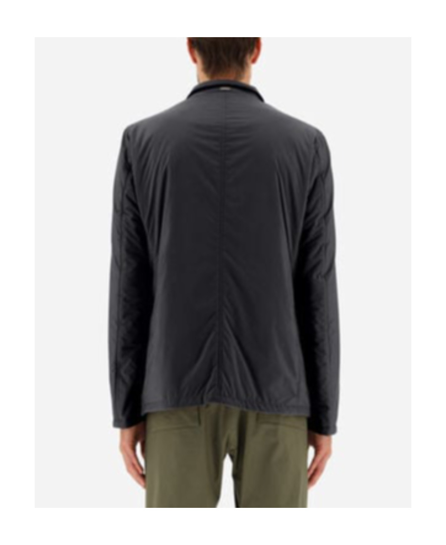Herno Blazer With Bib In 2-layer Windstopper In Black