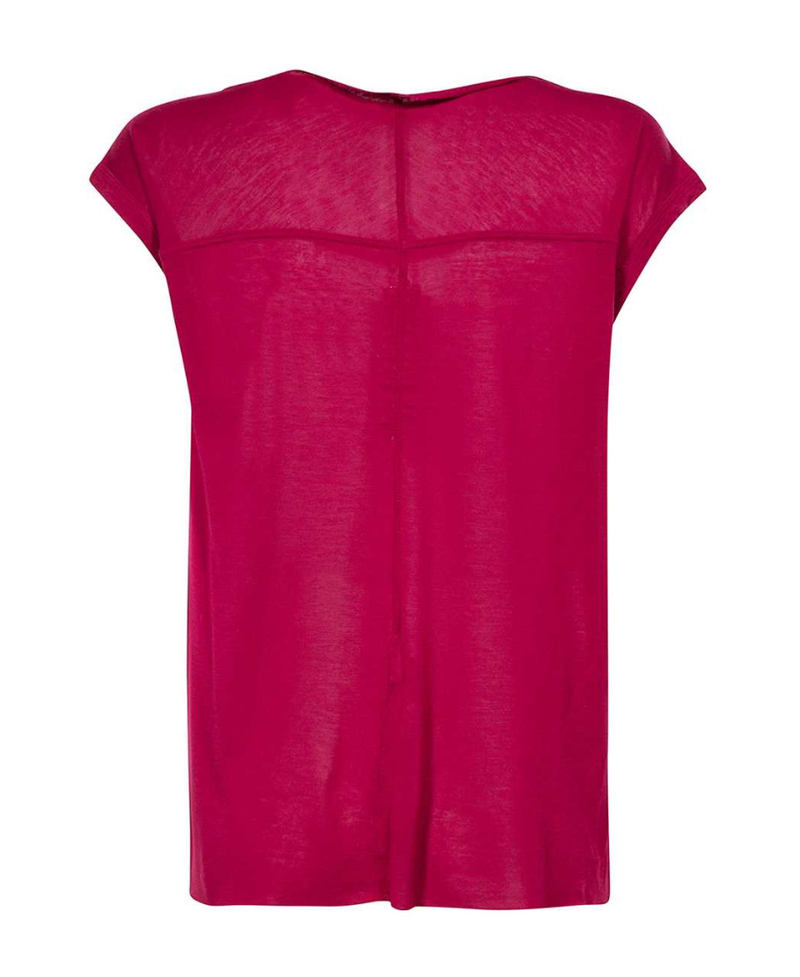 Rick Owens Short-sleeved Blouse In Red