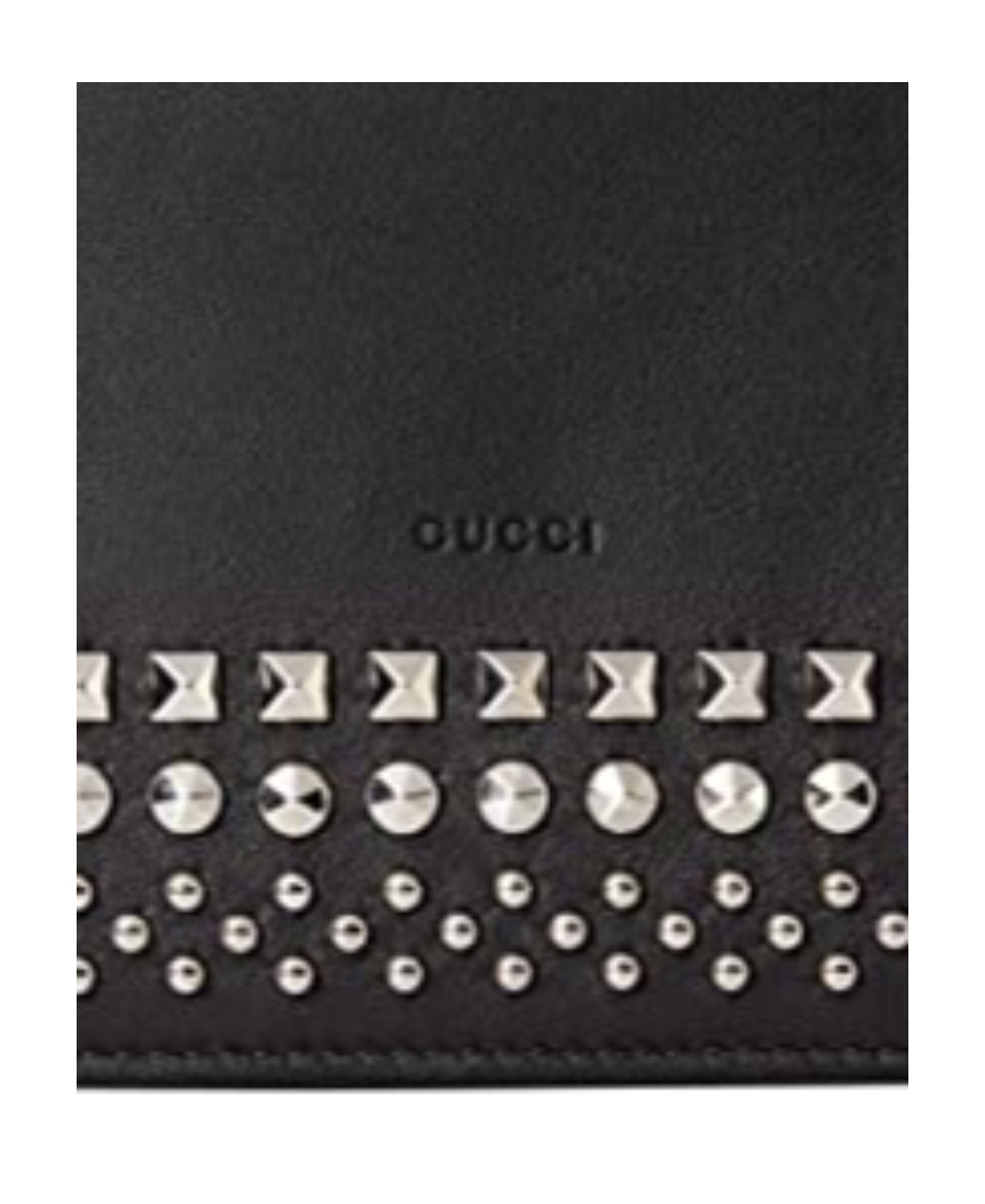 Gucci Rivet Chain Shoulder Bag In Black