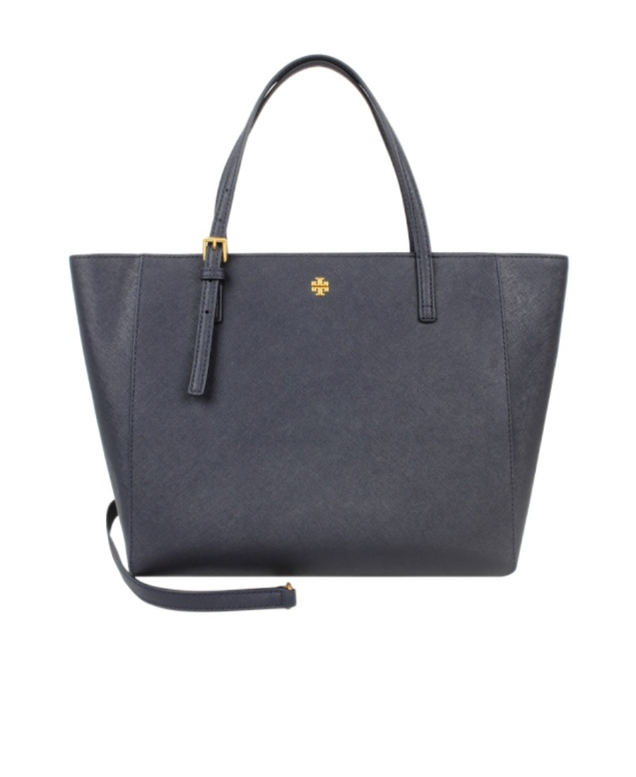 Tory Burch Emerson Tote Handbag In Blue