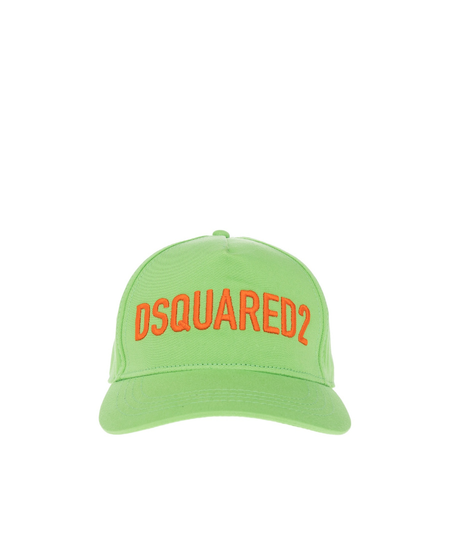 Dsquared2 Embroidered-logo Baseball Cap In Green
