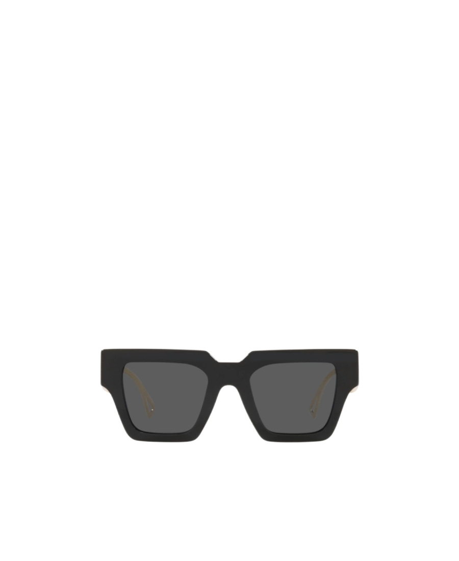 Versace Logo Sunglasses In Gray