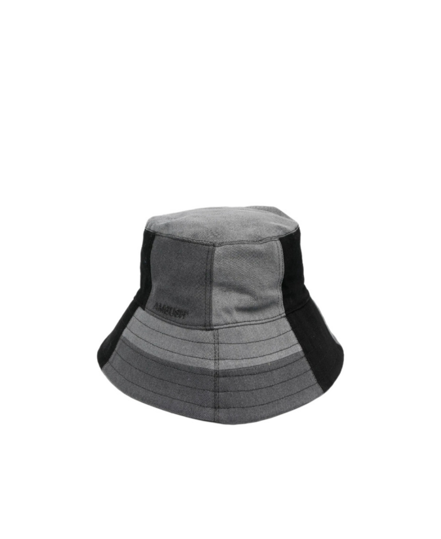 Ambush Patchwork-design Bucket Hat In Black