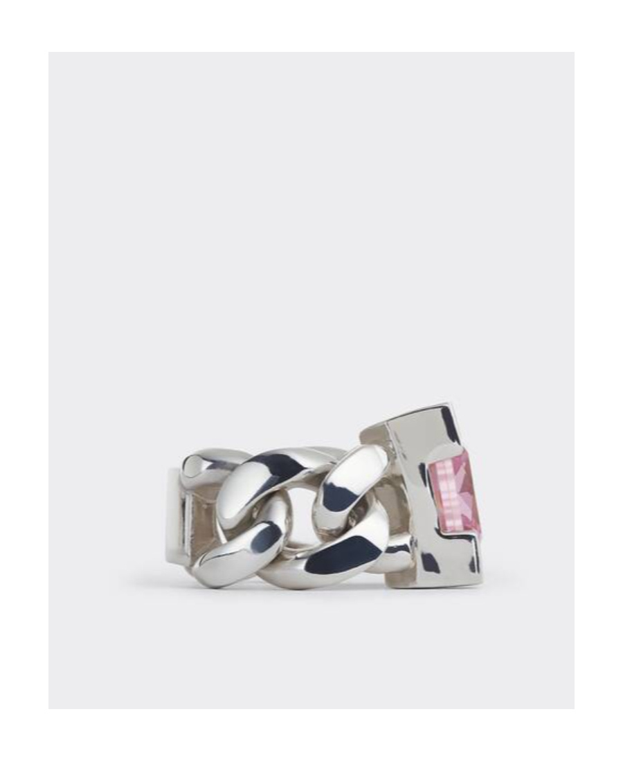 Bottega Veneta Logo Ring In Multicolor