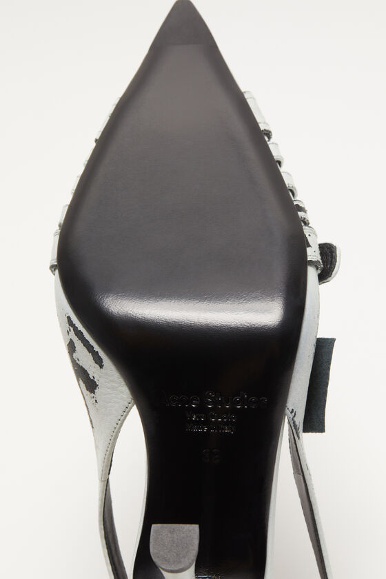 Acne Studios Pointed High-heeled Sandals In White