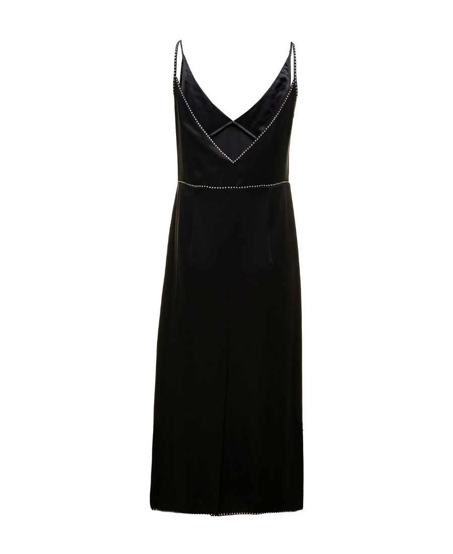 Dries Van Noten Suspender Dress In Black