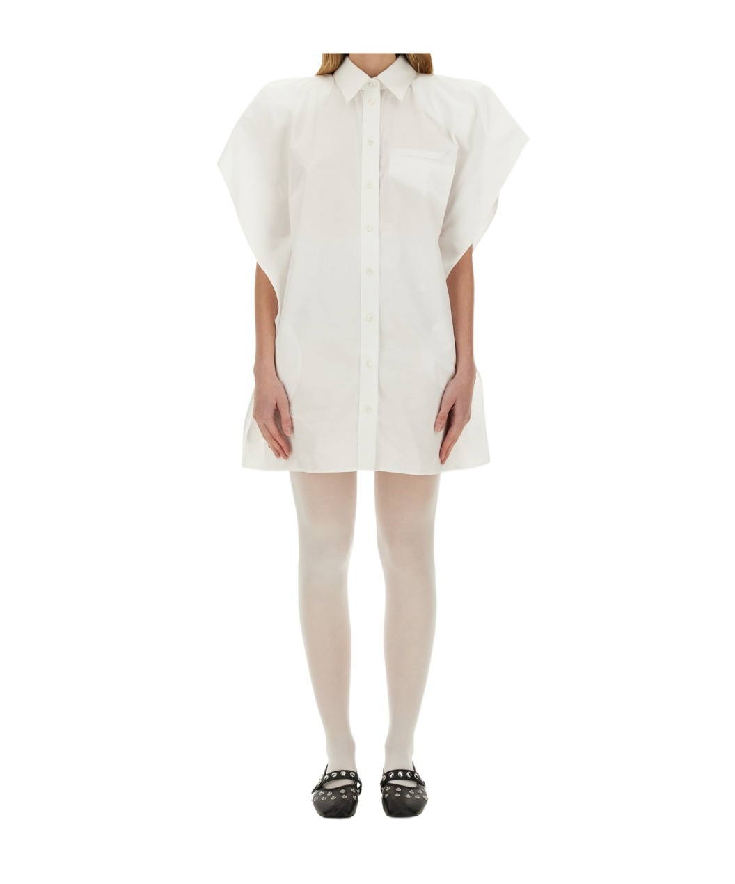 Stella Mccartney Dress Shirt Chest Pocket In White