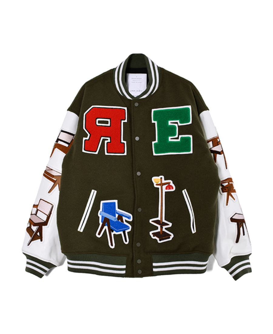 Readymade Patch-detail Bomber Jacket In Black