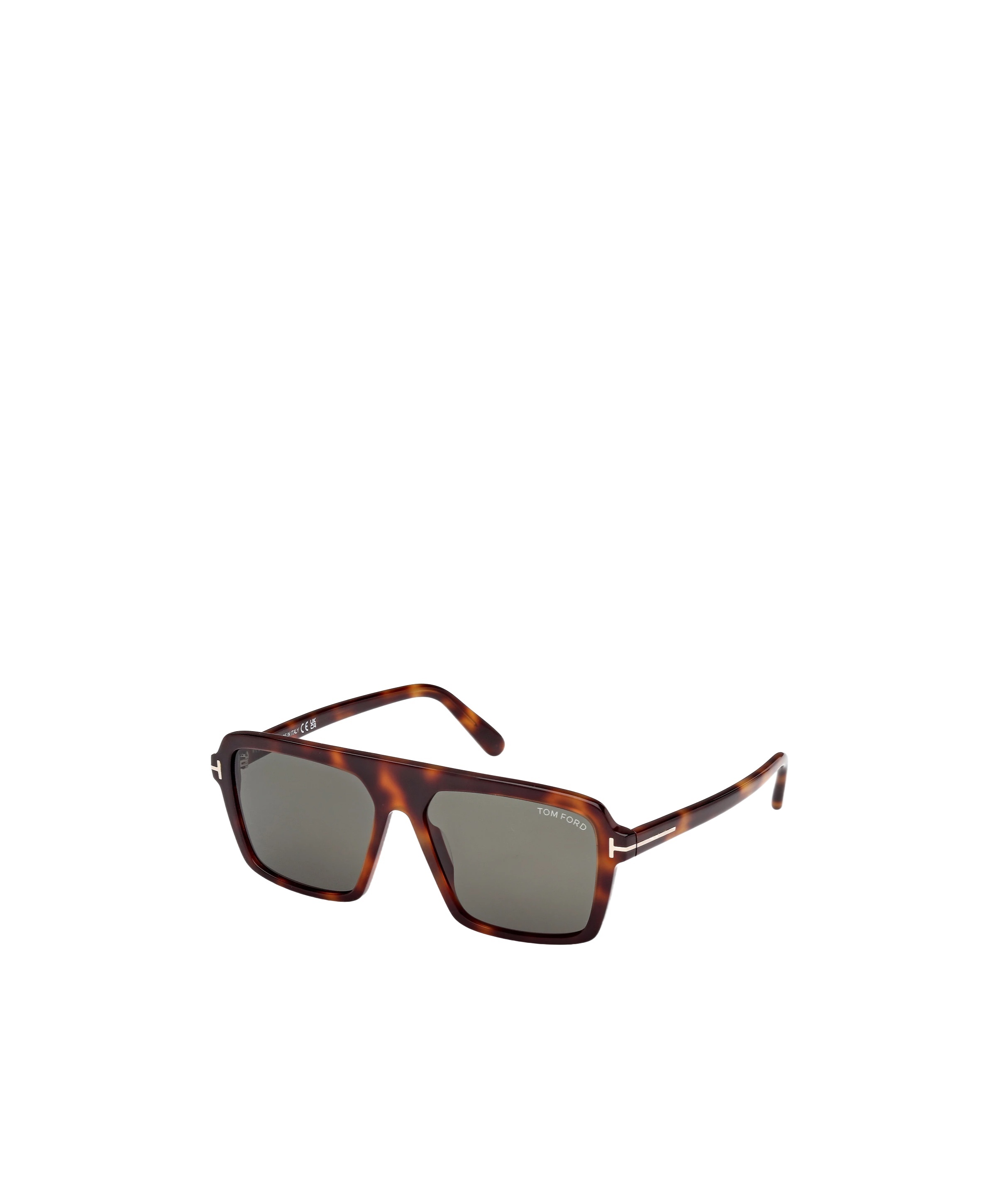 Tom Ford Eyewear Vincent Pilot-frame Sunglasses In Gray