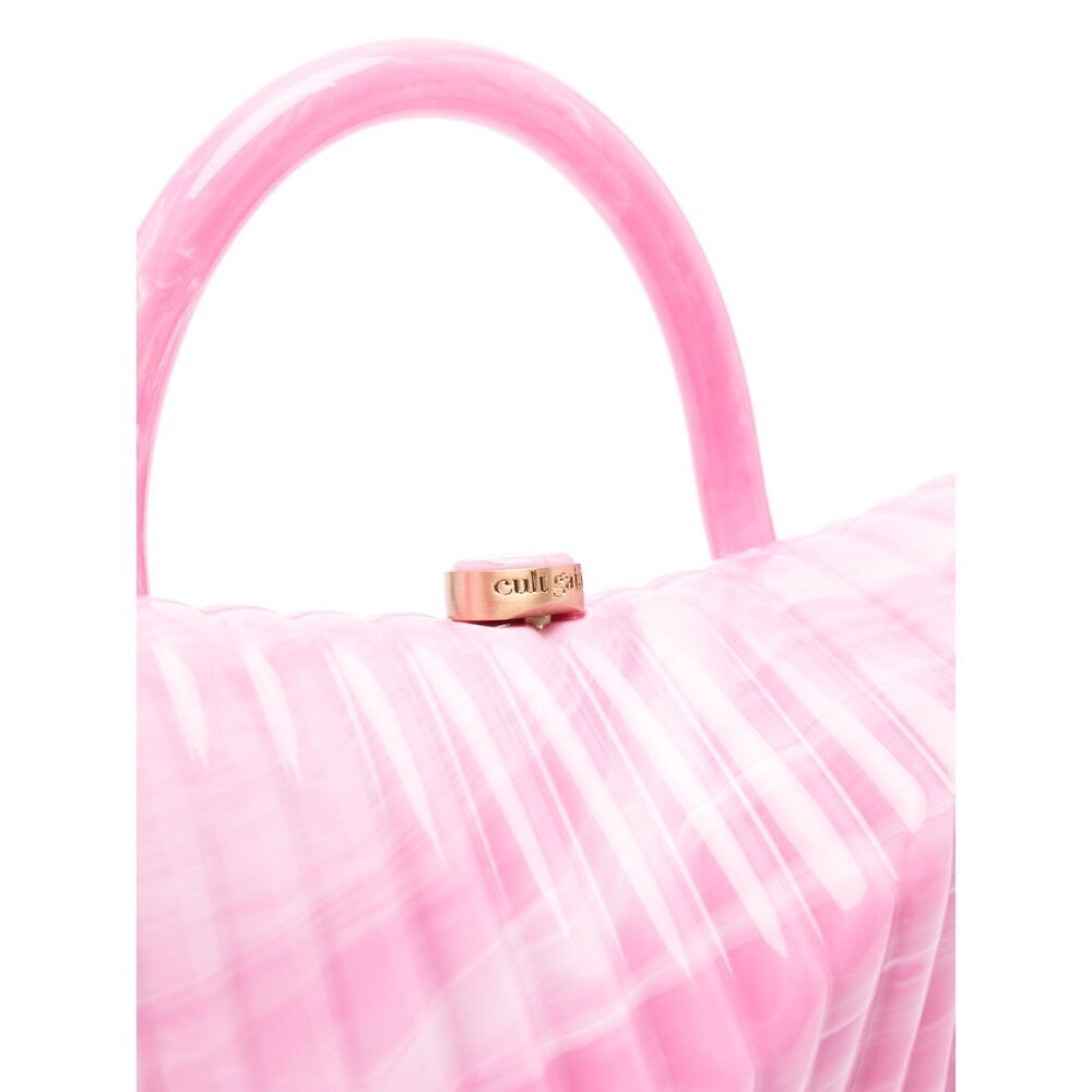 Shop Cult Gaia Cassidie Clap-fastened Clutch Bag In Pink