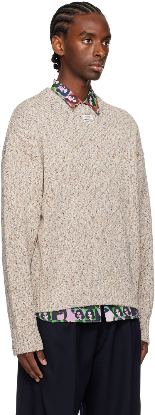 Ader Error Pullover Sweater In Gray