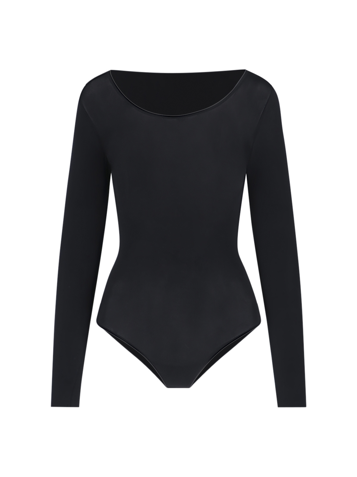 Wolford Deep V String Modal Blend Bodysuit In Black