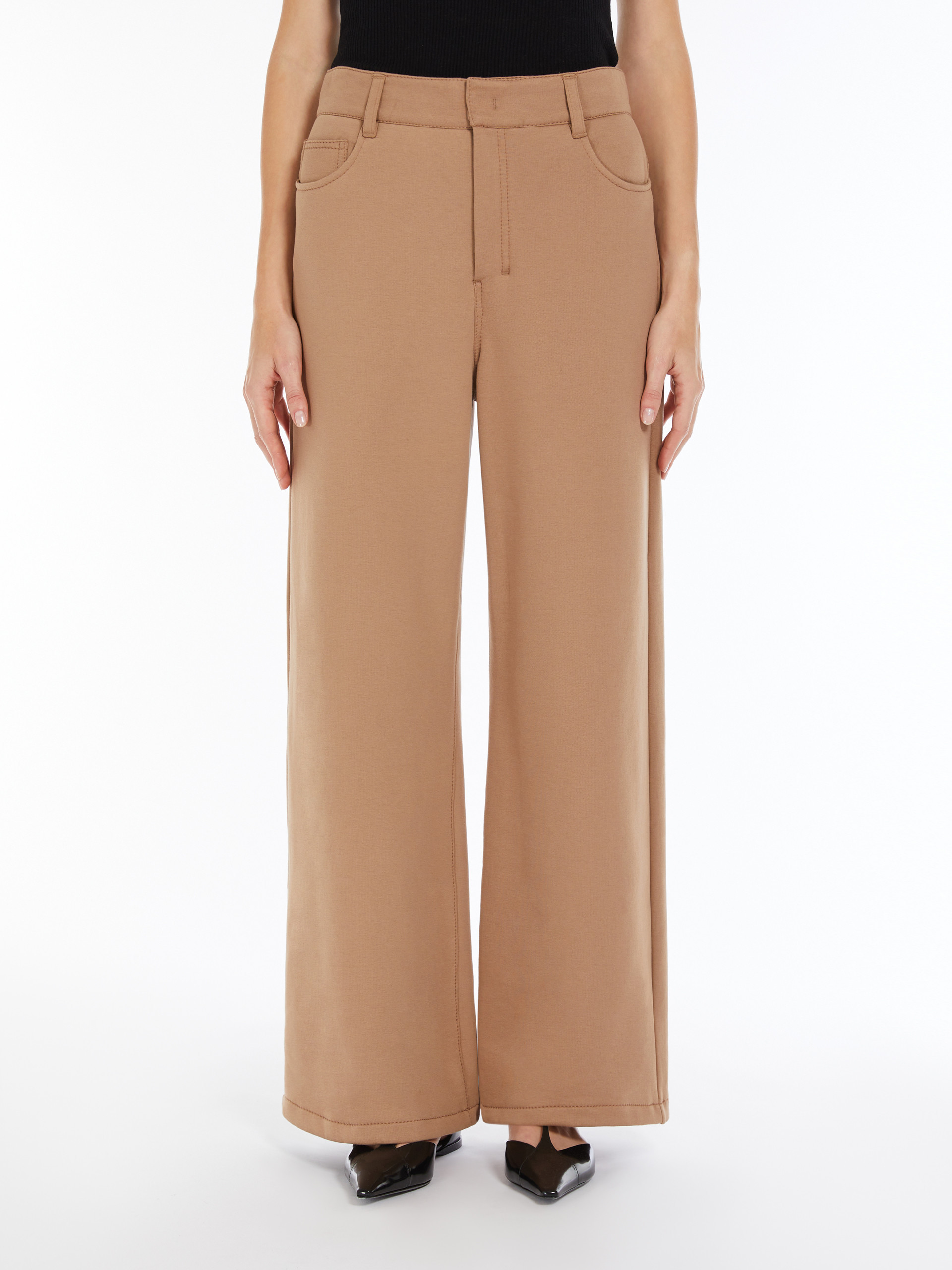 MAX MARA BELT-LOOP CASUAL PANTS