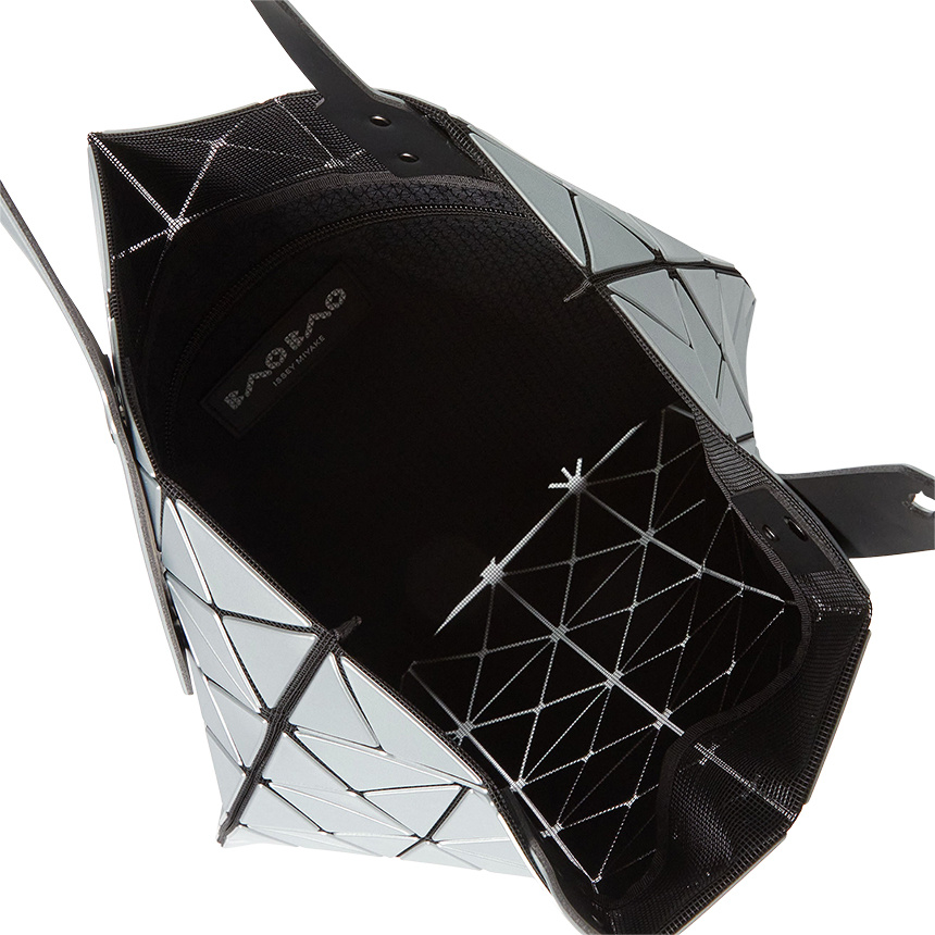 Bao Bao Issey Miyake Lucent Shoulder Bag In Gray