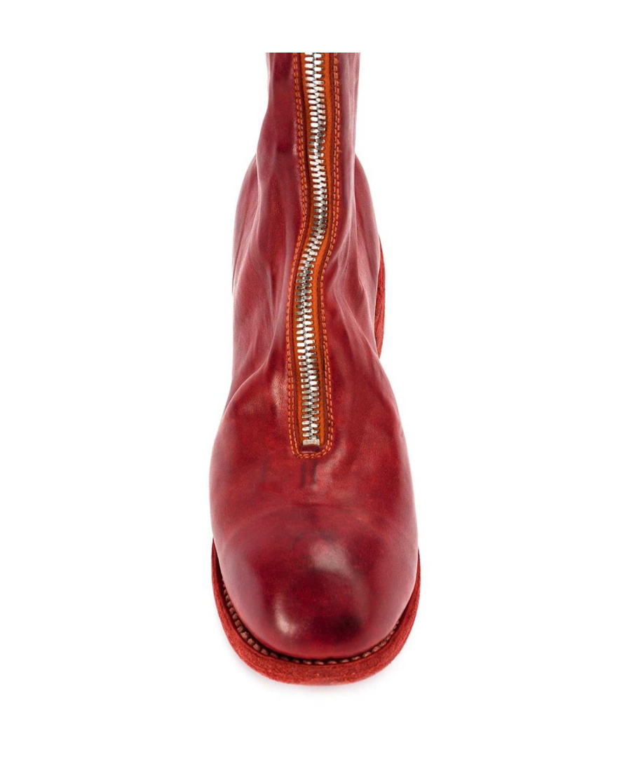 Guidi Zipped-up Boots In Brown