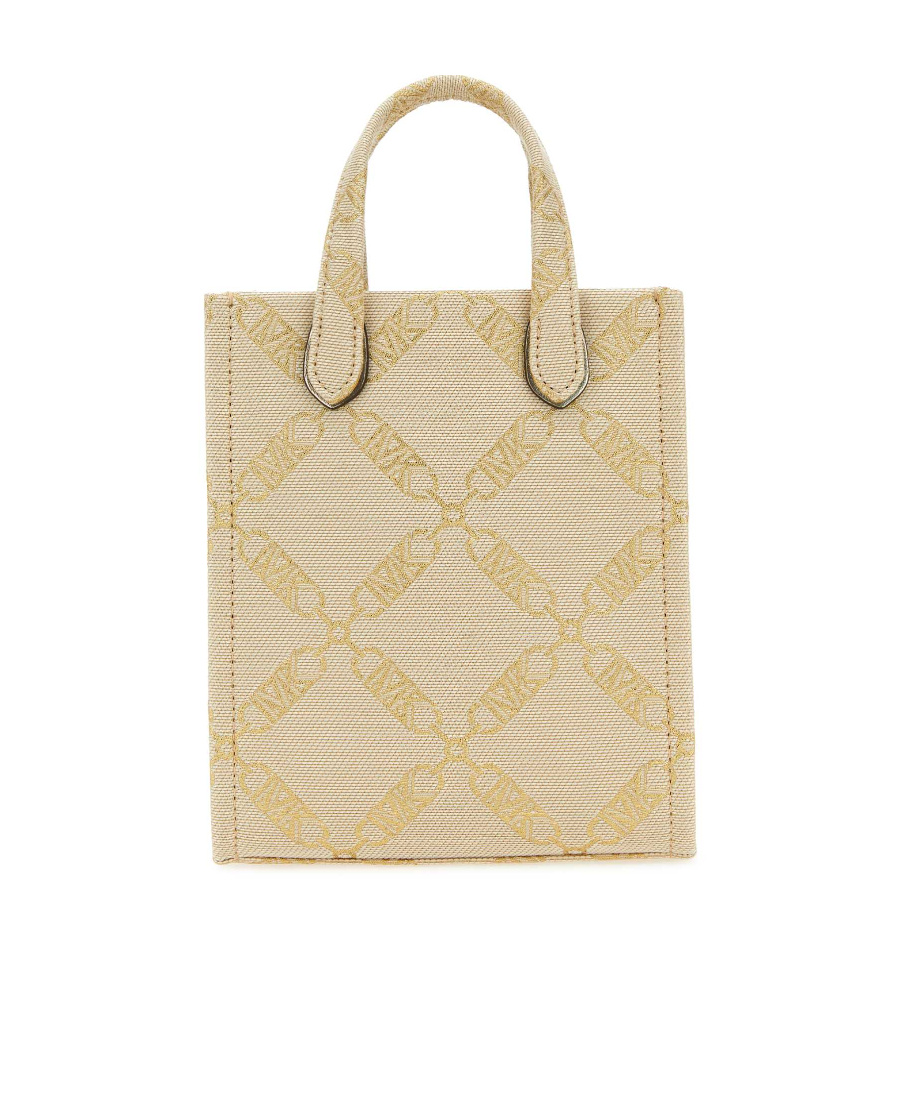 MICHAEL MICHAEL KORS LOGO-PRINT CANVAS TOTE BAG