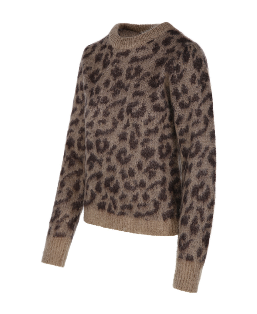 Shop P.a.r.o.s.h Long-sleeved Sweater In Brown