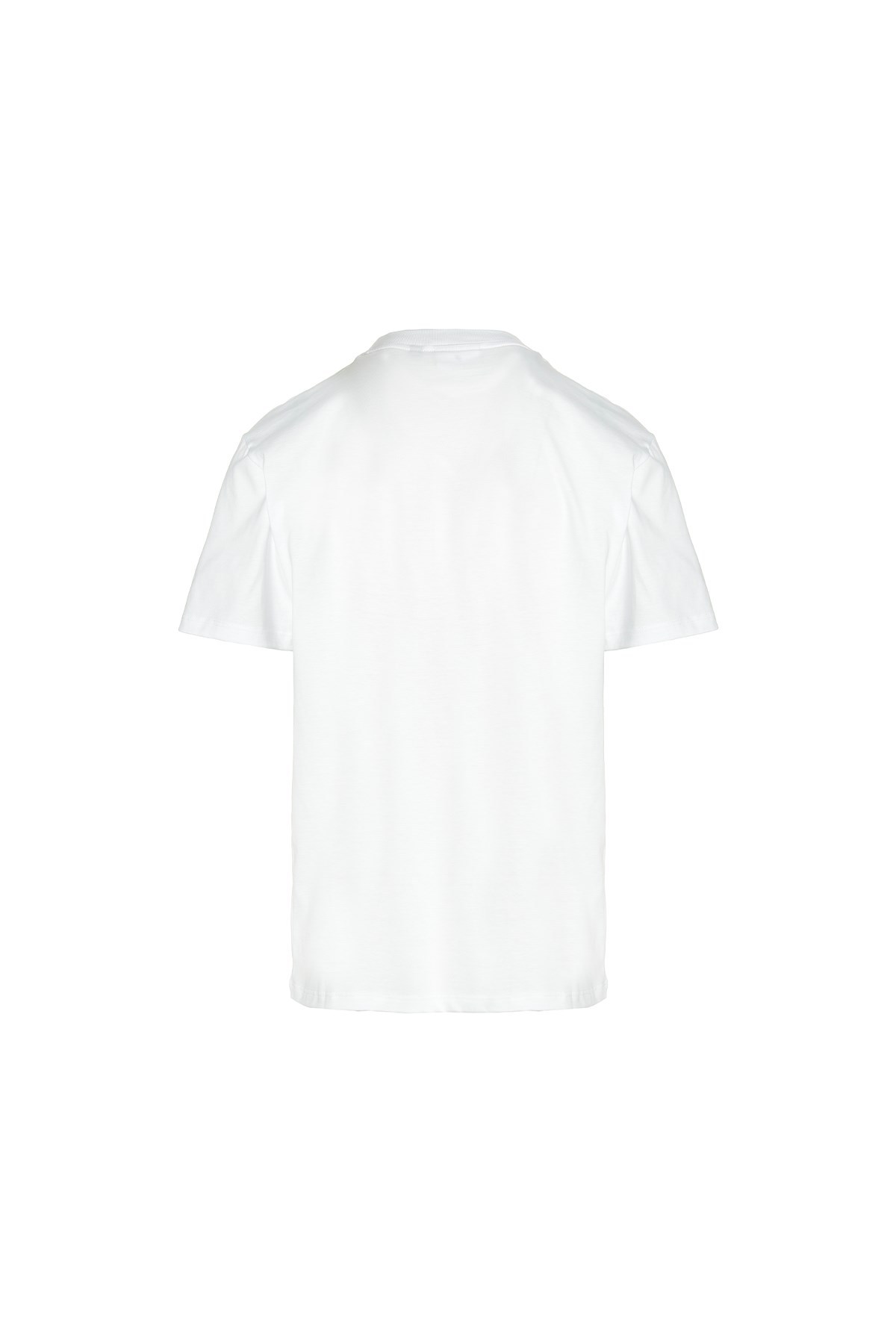 Gcds Logo-print Short-sleeve T-shirt In White