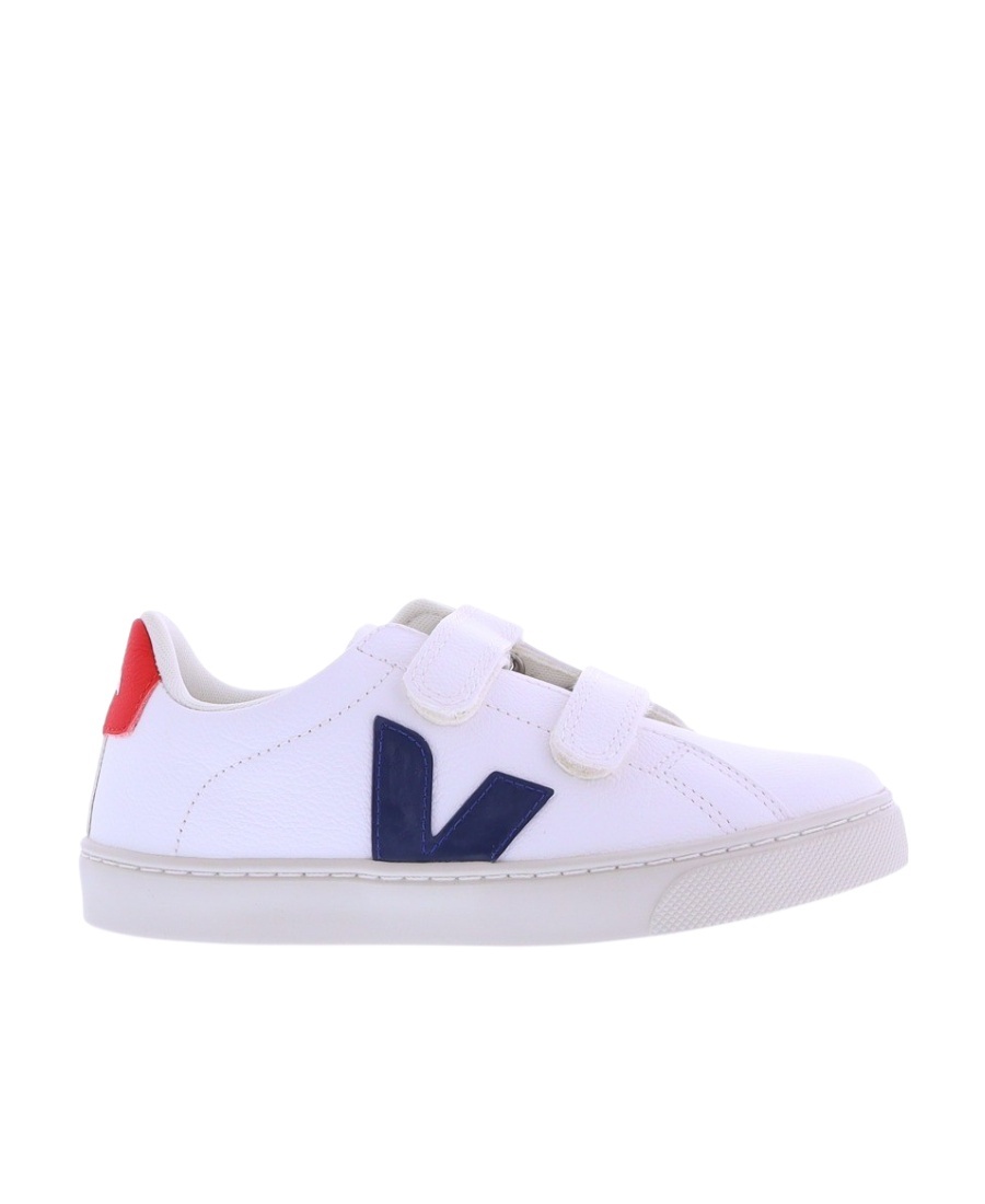 Veja Touch-strap Low-top Trainers In White