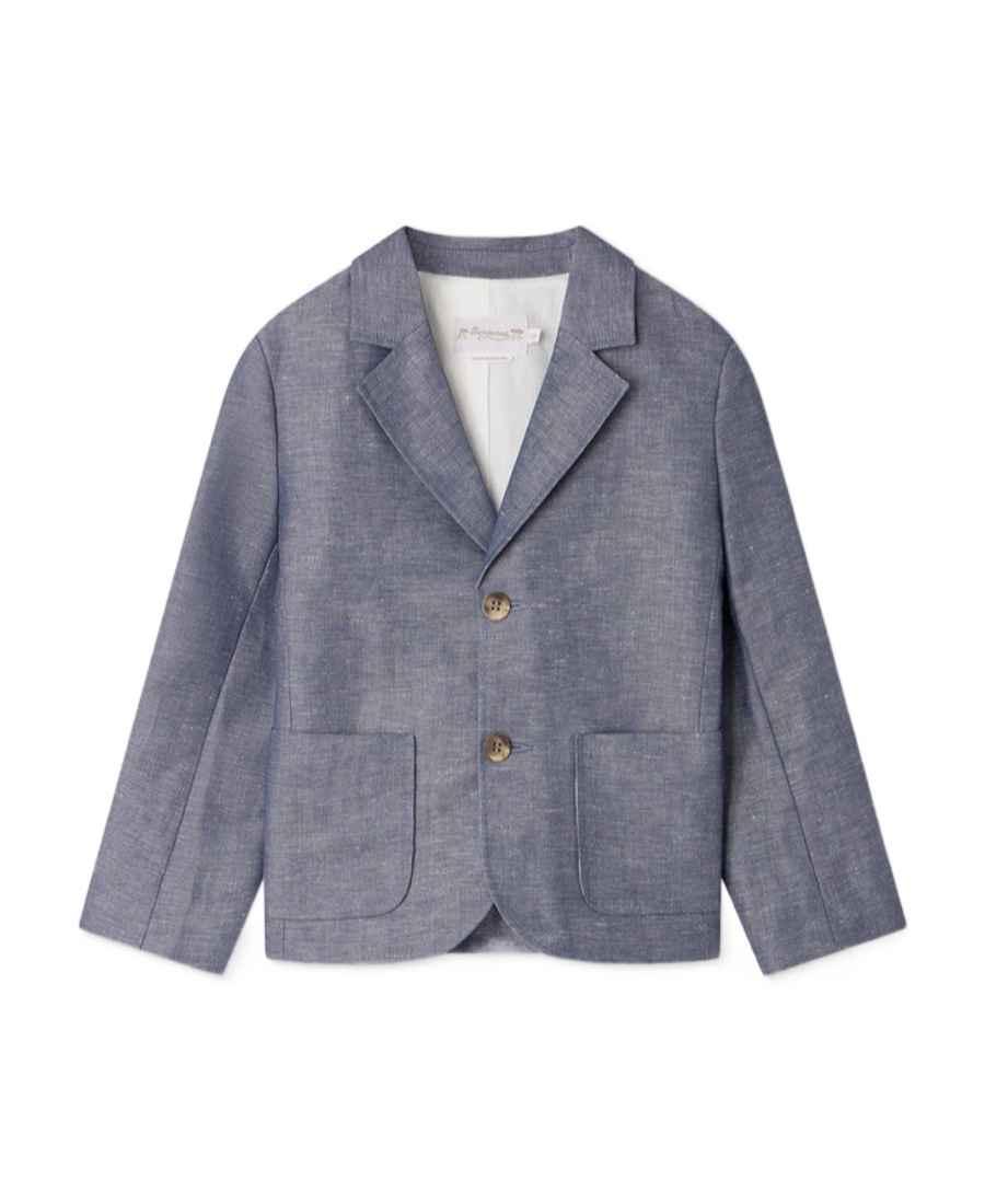 Bonpoint Long-sleeved Jacket In Gray