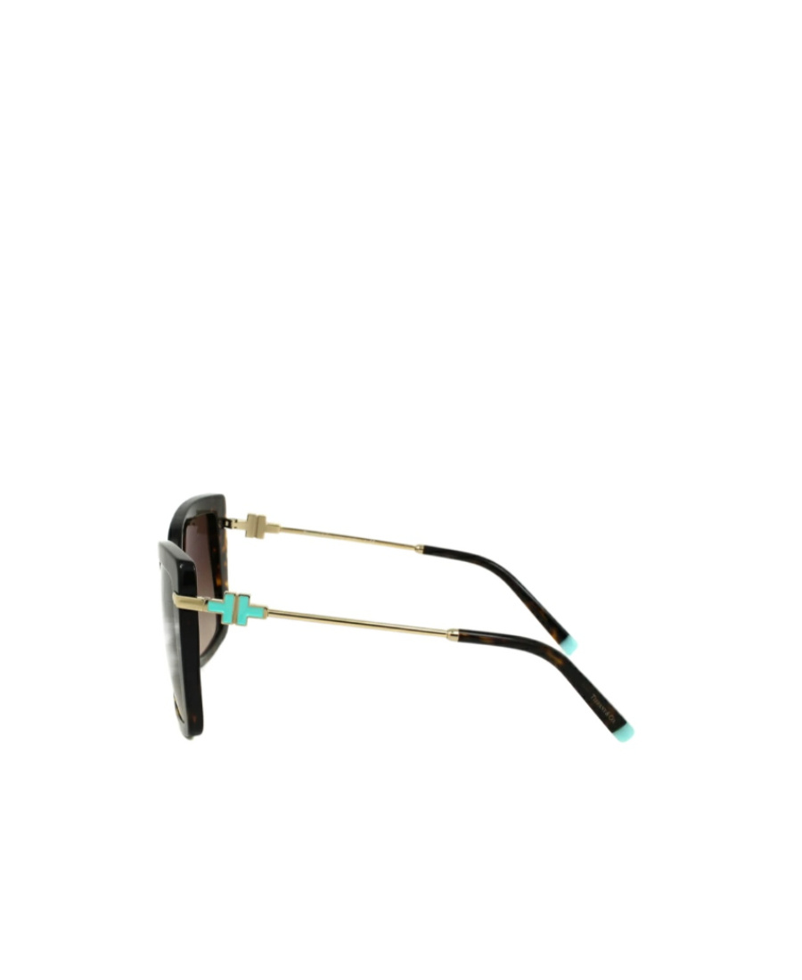 Tiffany & Co Geometric Frame Sunglasses In Green