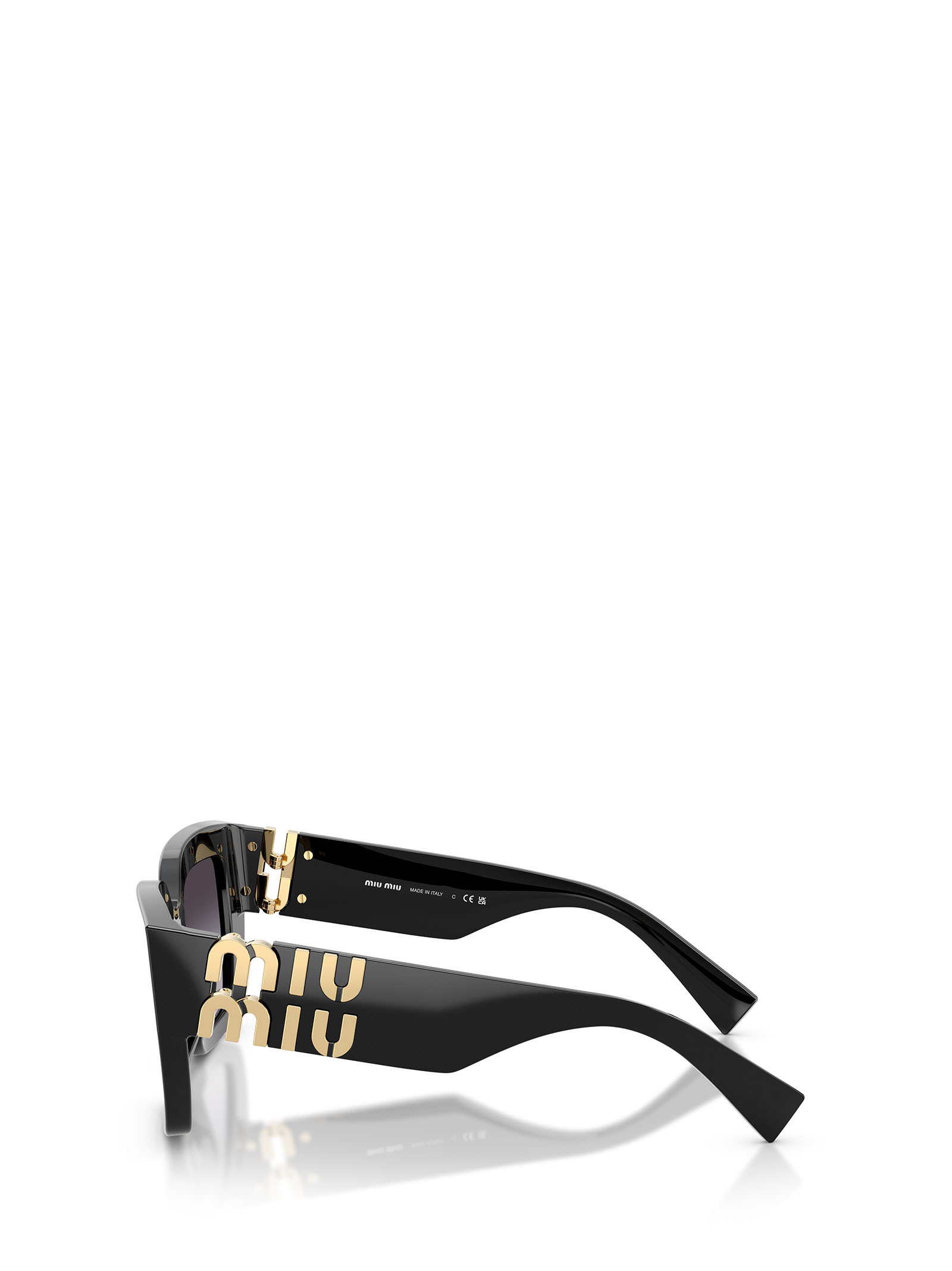 Miu Miu Full Frame Sunglasses In Black