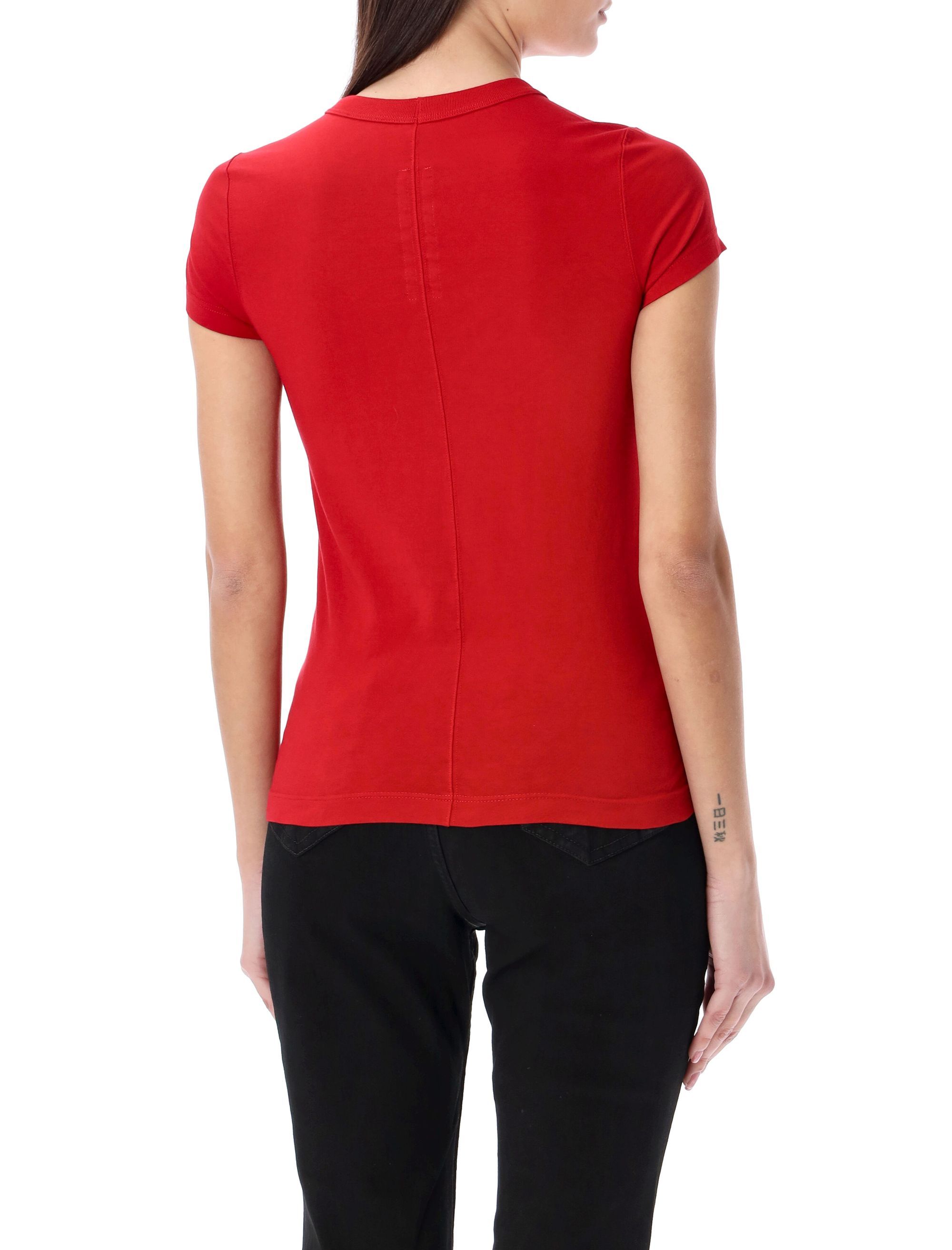 Rick Owens Short-sleeve T-shirt In Red