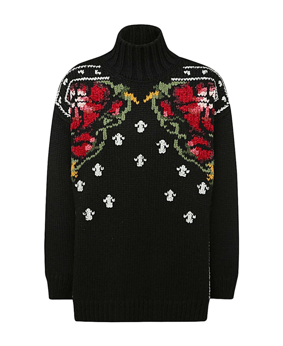 Golden Goose Turtleneck Sweater In Black
