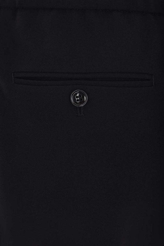 Giorgio Armani Pleat Detailed Trousers In Black
