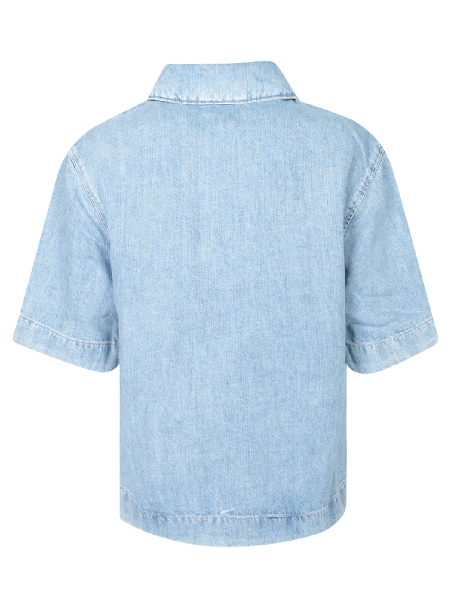 7 For All Mankind Kansas Celeste Denim Top