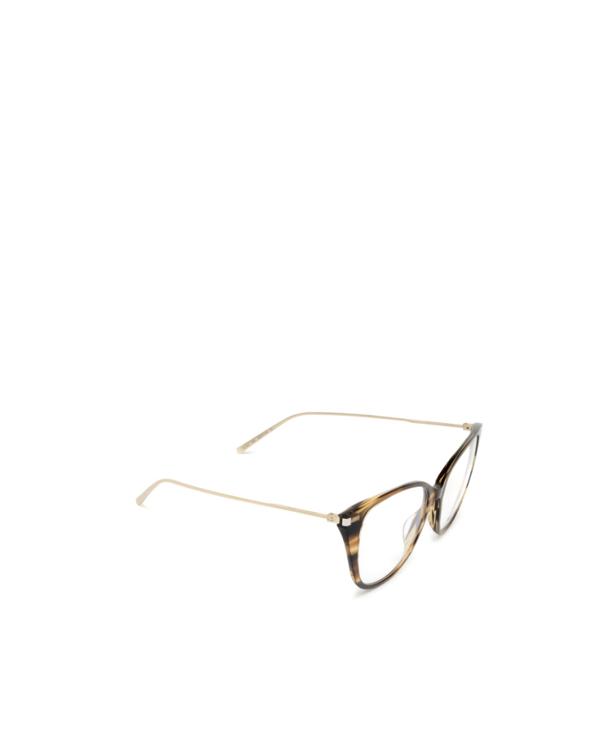 Saint Laurent Tortoiseshell-effect Cat-eye Glasses In White