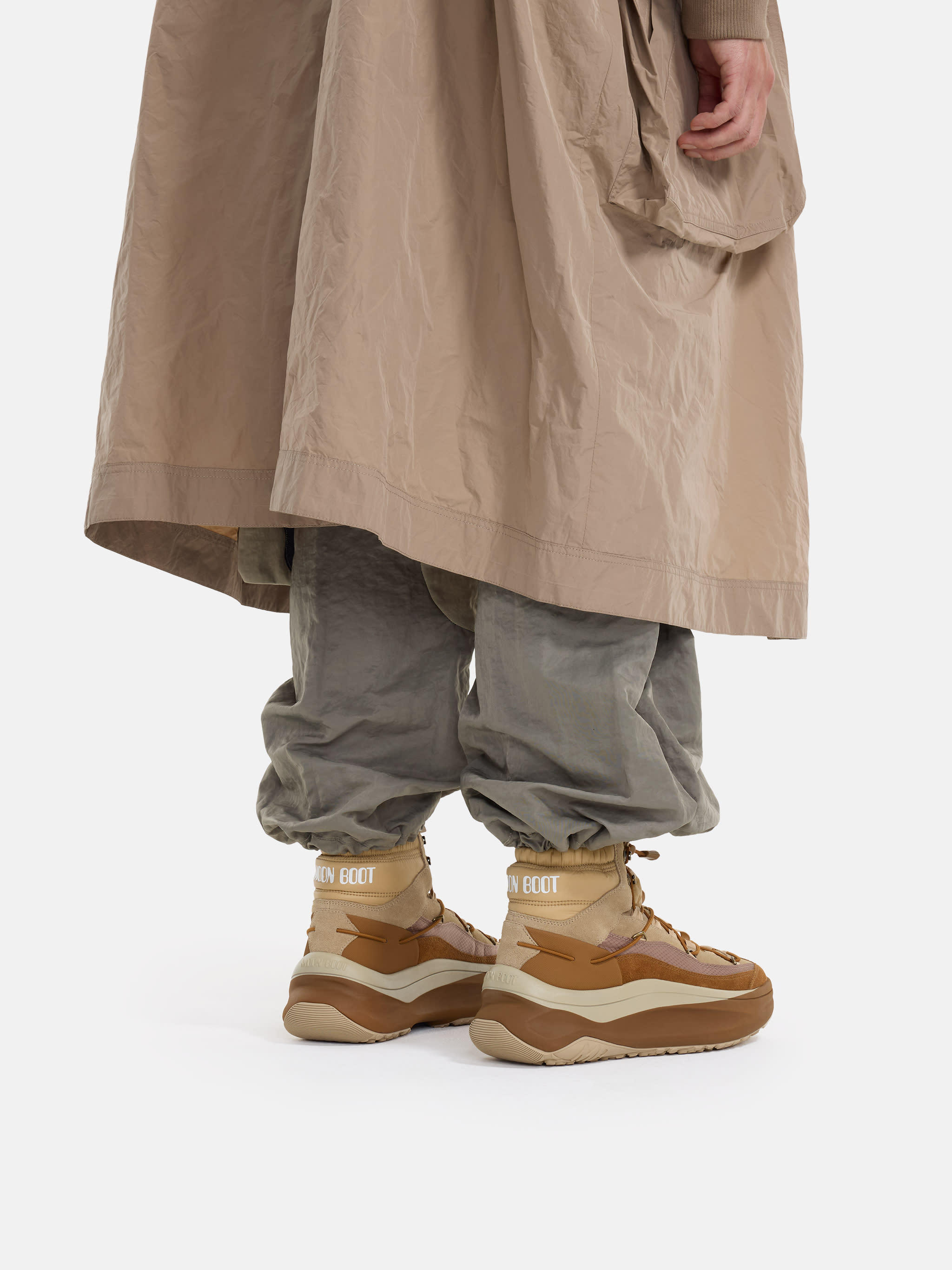 Moon Boot Xlace Boots In Brown