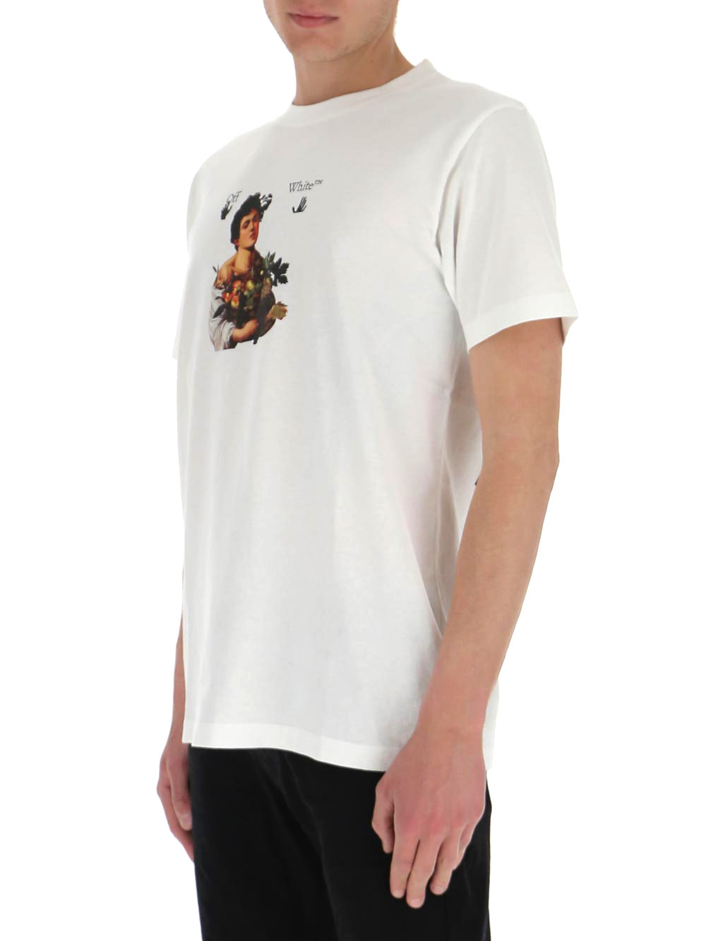 Off-white Arrows-motif T-shirt In White