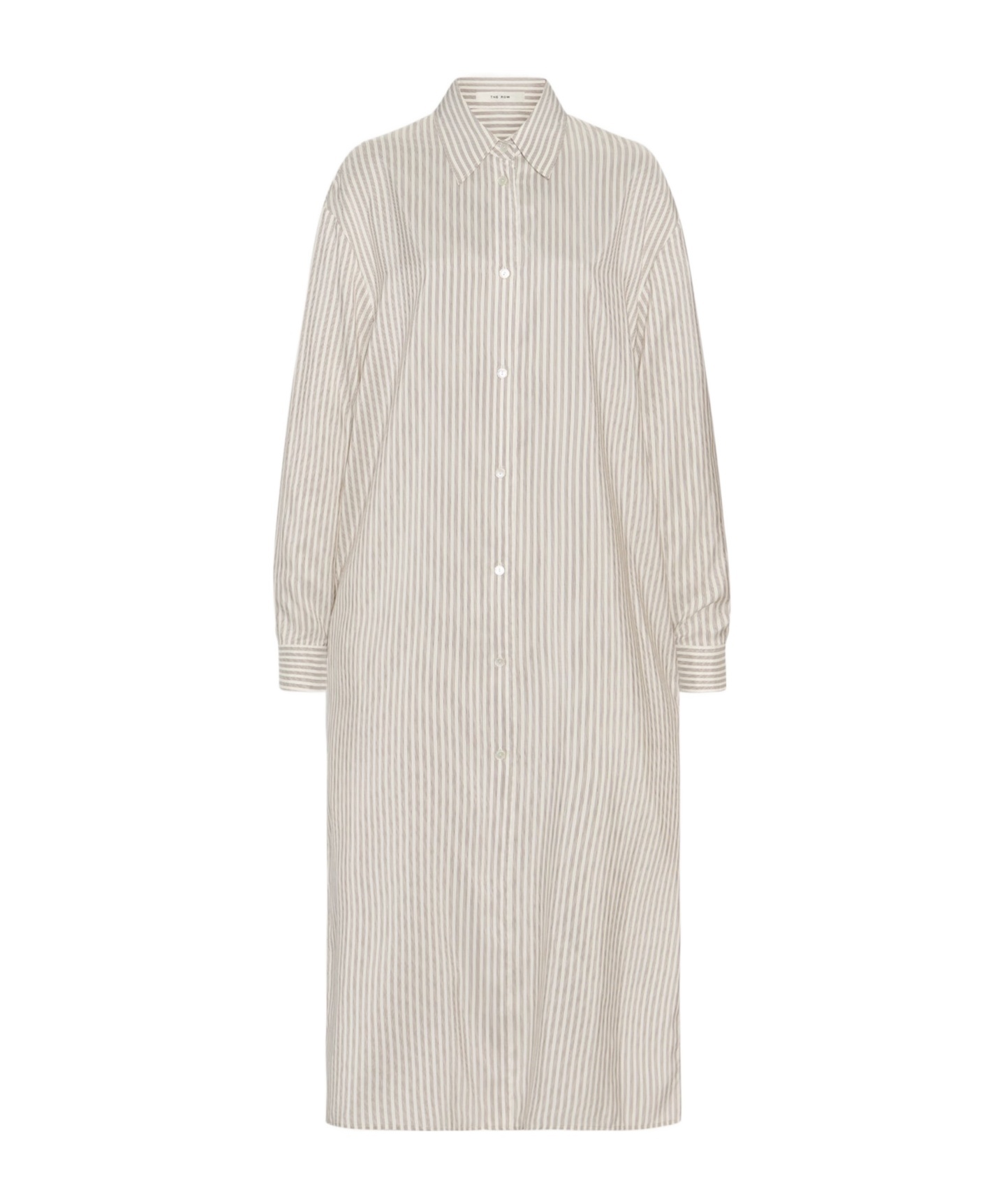 The Row Chihiro Dress In Silk In White