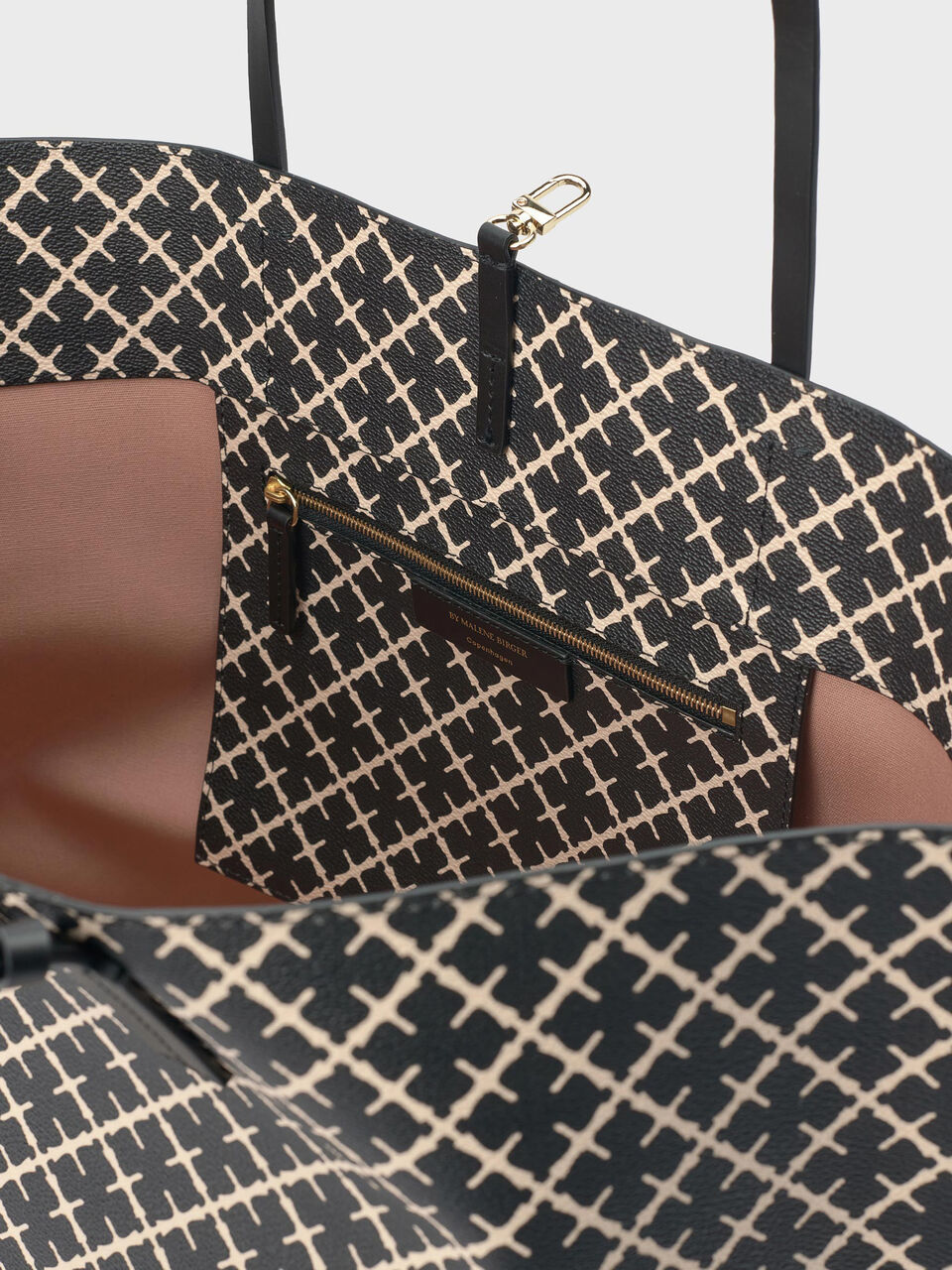 Shop By Malene Birger Abi Tote Bag In Black