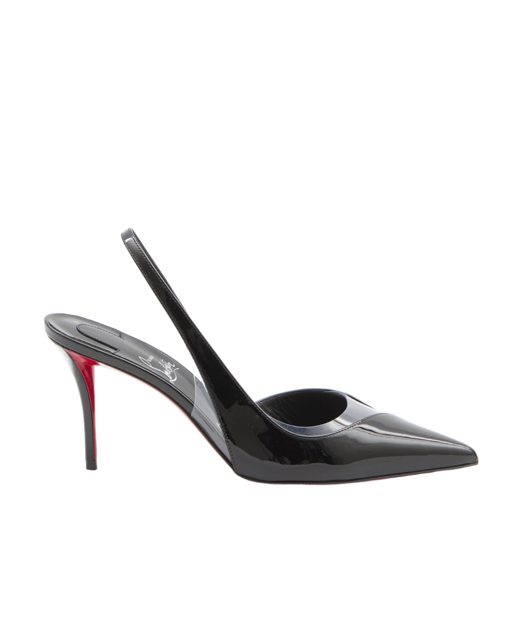 Christian Louboutin Posticha Pointed Toe Slingback Pumps In Black