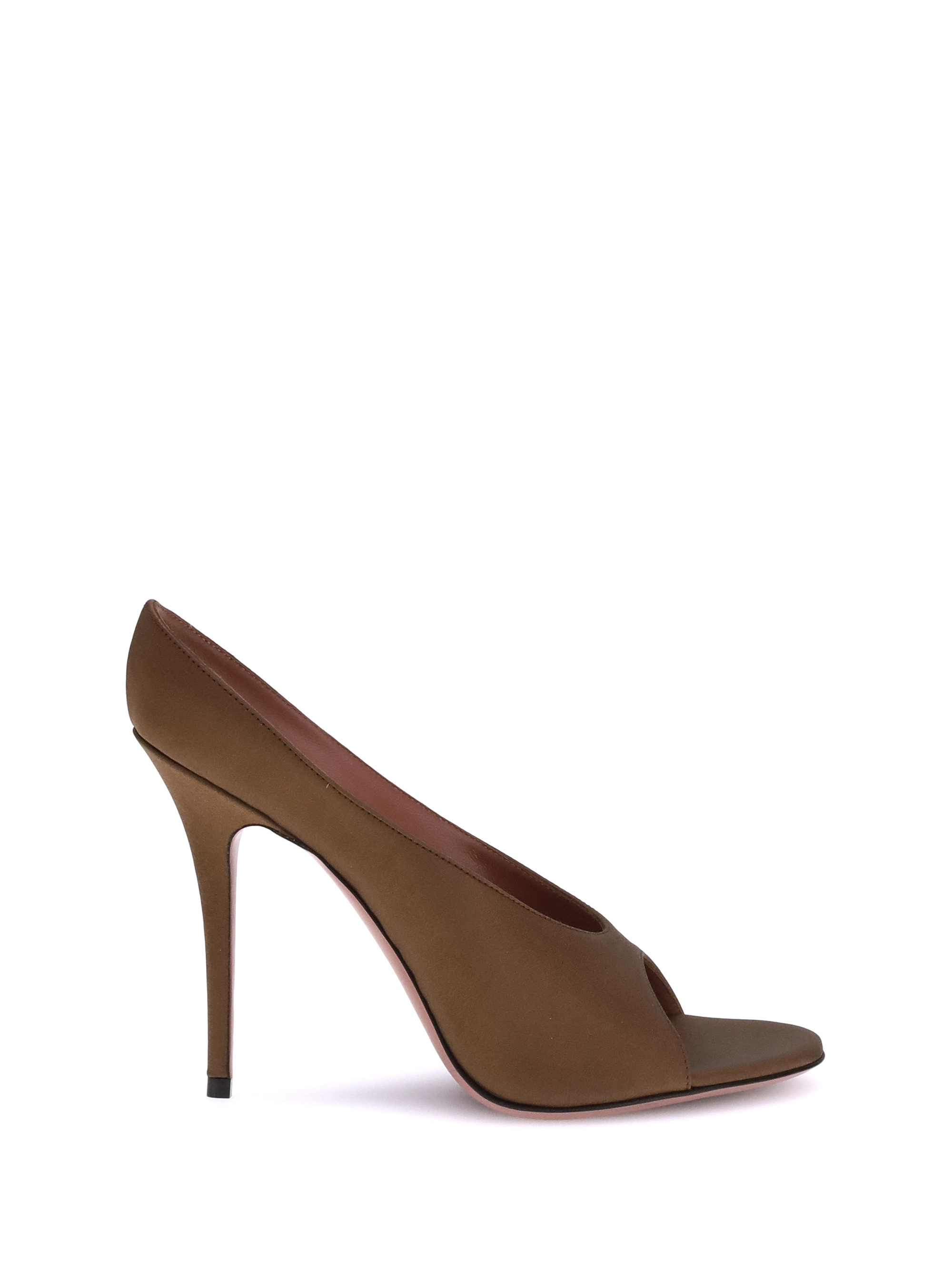 Amina Muaddi Open-toe High-heeled Sandals In Multi