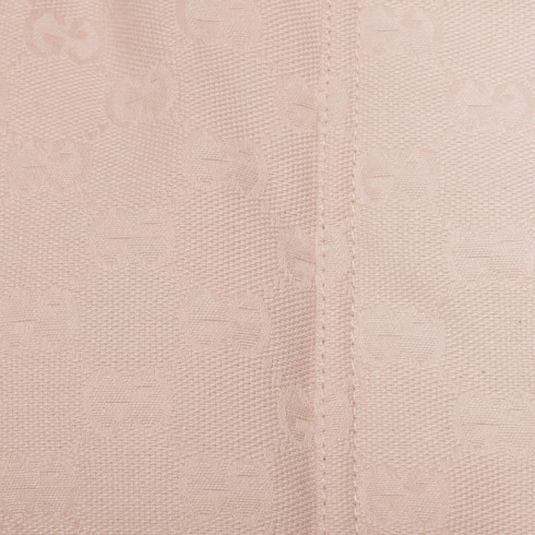 Gucci Puffer-jacke Aus Gg Baumwollcanvas In Pink